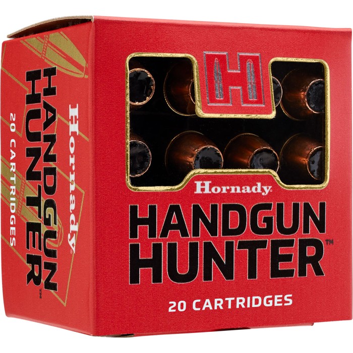 Hornady Handgun Hunter .45 ACP 160gr Ammunition w/MonoFlex Bullets (20/Box) 90933