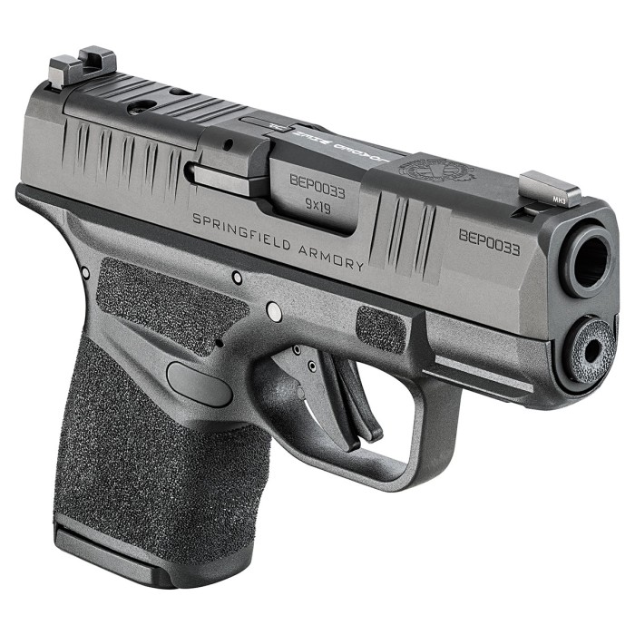 Springfield Armory Hellcat Micro-Compact OSP 9mm Luger 3in Black Melonite Pistol - 10+1 Rounds