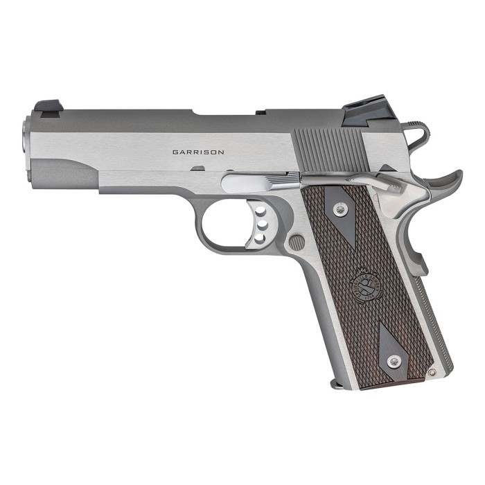 Springfield Armory 1911 Garrison Commander Stainless 9mm 4.25