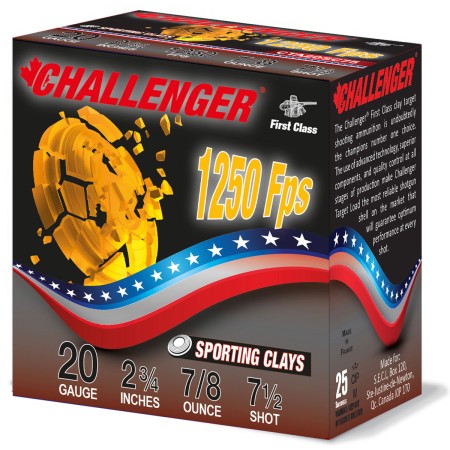 FIRST CLASS SPORTING CLAY 20 GAUGE SHOTGUN AMMO