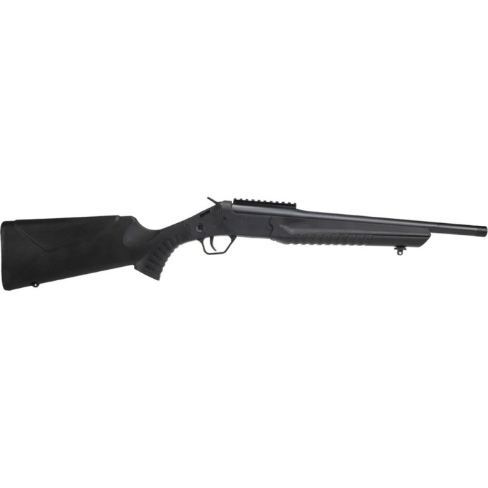 Rossi LWC .357 Magnum Break Action Rifle, Black - Tactical Black Finish for Enhanced Performance - LWC357MBK