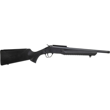 Rossi LWC 8.6 Blackout Break Action Rifle, Black - Tactical Black Finish for Precision Shooting - LWC86OBBK