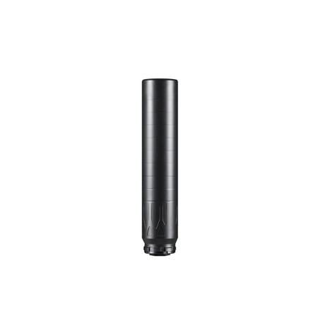 Dead Air Armament Nomad-L, Suppressor, 30 Caliber, Black, 8.39" Long, 1.735" Diameter, 18.3 oz