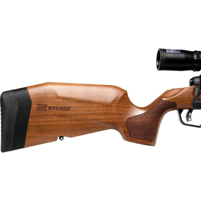 Savage Arms Axis 2 XP .22-250 Rem Hardwood Brown Rifle 32258