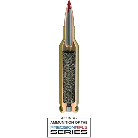 Hornady Match 6mm GT 109gr Ammunition w/ELD Match Bullets (20/Box) 81597