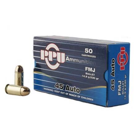 Prvi Partizan 45Acp Fmj 230 Grain Weight 50/500 PP-R4.3 -