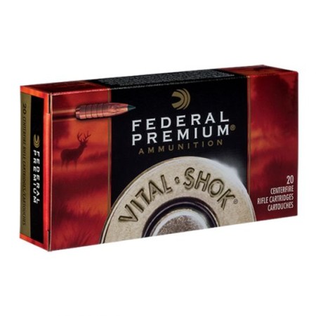 Federal .270 WSM 140gr Trophy Bonded Tip Vital-Shok Ammunition, 20 Rounds - P270WSMTT3