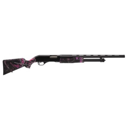 Savage Arms Stevens 320 Muddy Girl Compact 20 Gauge Pump-Action Shotgun, Matte Camouflage - 22560