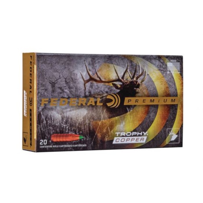 Federal Trophy Copper 7mm-08 Rem 140 gr Vital-Shok 20 Rounds Ammunition - P708TC2