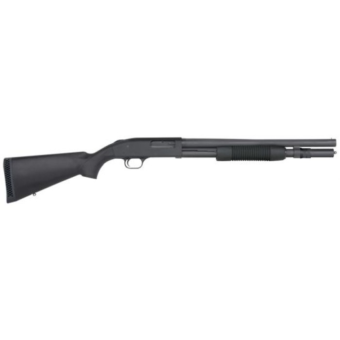 Mossberg 590 7 Shot 12 Gauge Pump-Action Shotgun, Black - 50778