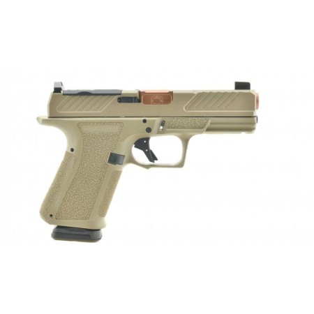 Shadow Systems MR920 Combat Slide Optic Pistol 9mm 4 in FDE Frame Unthreaded Barrel Bronze 15 rd.