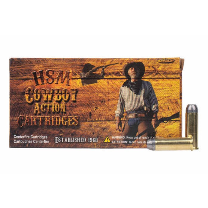 HSM Cowboy Action 44 Magnum 200gr RNFP Handgun Ammo - 50 Rounds