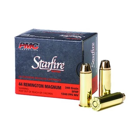 PMC Starfire 44 Remington Magnum 240 Grain Hollow Point Ammunition, 20RDS - 44SFA