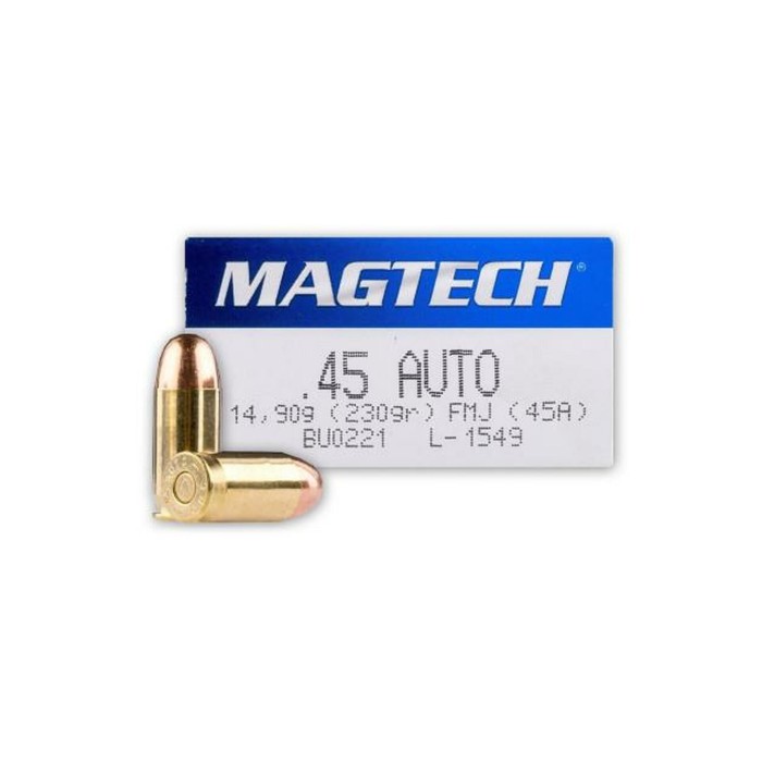 Magtech 45 Auto 230GR FMJ. 45A - Dirty Bird Industries