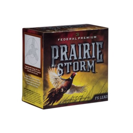 Federal 12ga 3" 1-1/8oz #4 FS "Prairie Storm" HV Steel Shotshells 25rds - PFS143FS 4