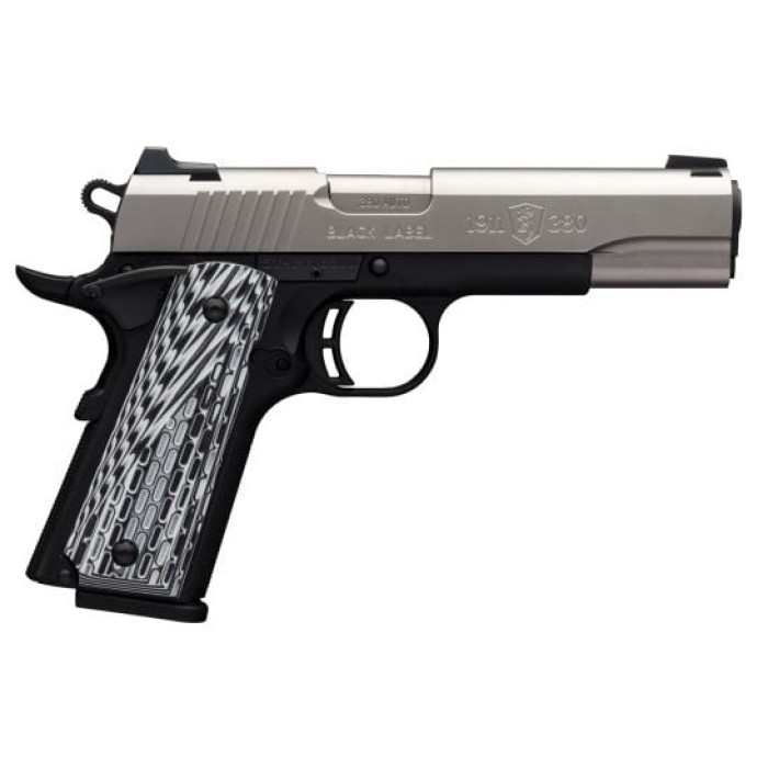 Browning 1911-380 380Acp Ss/G10 8+1 Ns# 051926492