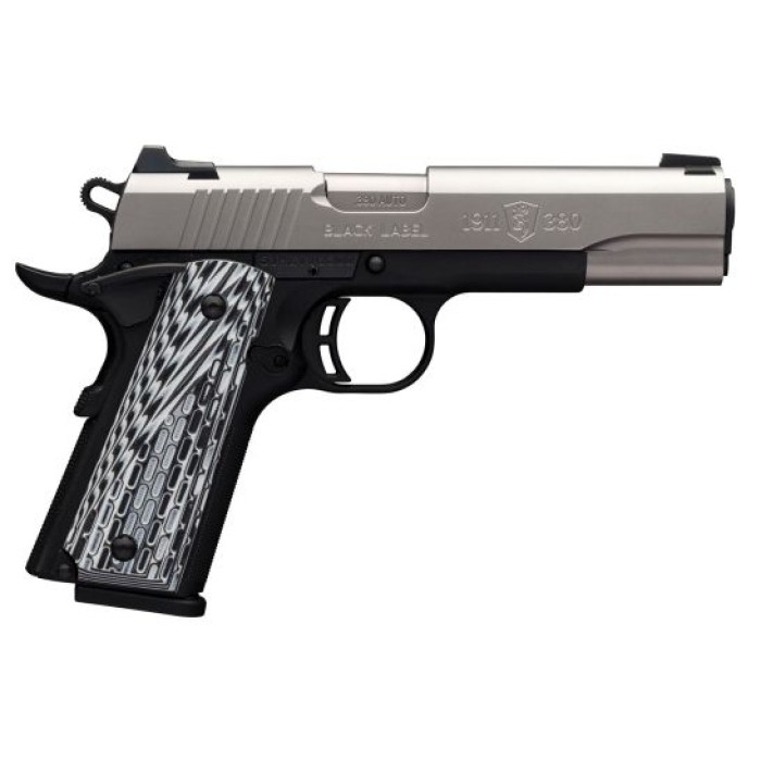 Browning 1911-380 380Acp Cmp Ss/G10 051924492