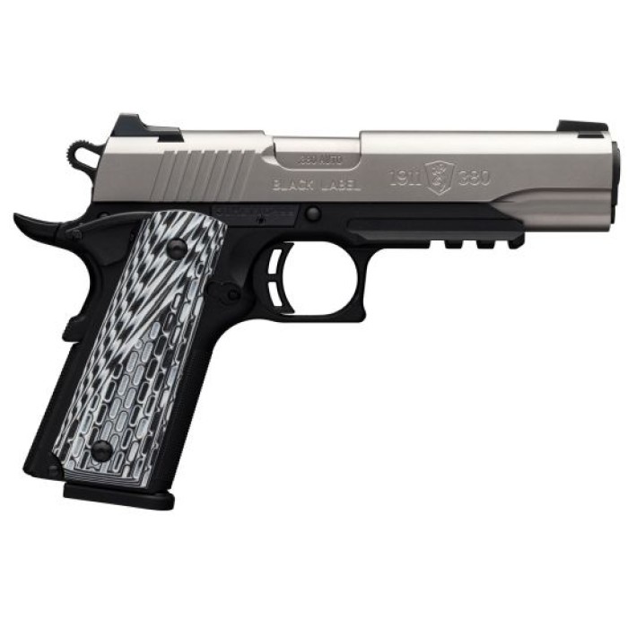 Browning 1911-380Pro 380Acp SS Rail 051923492