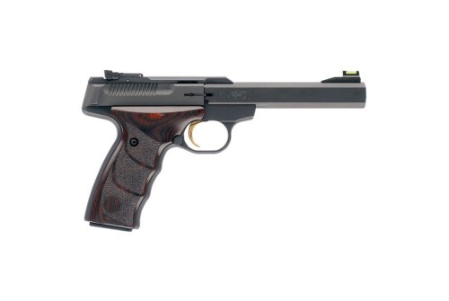 Browning Buck Mark Plus Rosewood UDX 22 LR Pistol 10 Round Blowback CA Compliant, Blue - 051429490