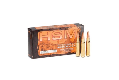 HSM 300 AAC Blackout 220gr SMK HPBT Sub-Sonic Ammunition New Manufactured 20rds - HSM-300BLK-4-N