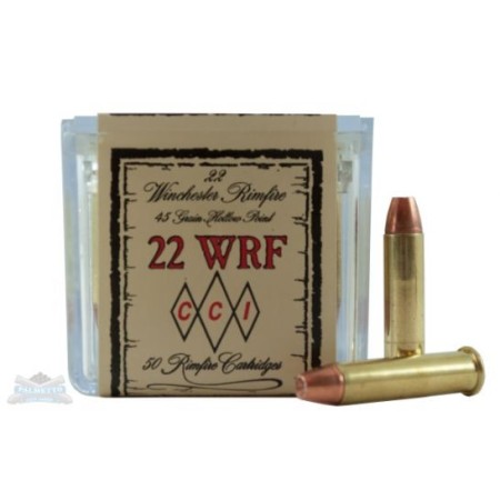 CCI .22 Winchester Rimfire 45 Grain Jacketed Hollow Point Ammunition 50rds - 0069