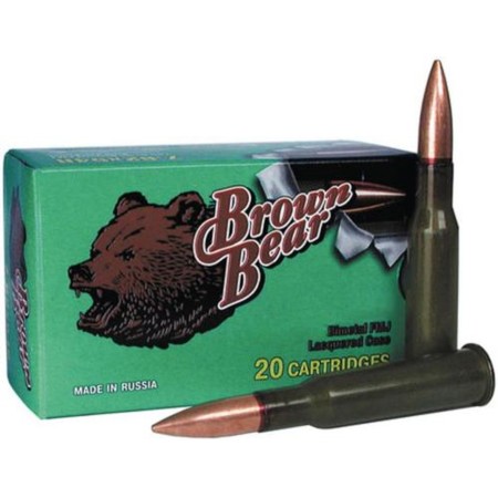 BEAR BROWN 223REM 62GR HP 20/25