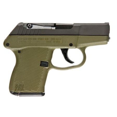 KEL-TEC P-3AT Micro Compact 380 ACP 2.7in 6rd Semi-Automatic Pistol (P3ATPKGRN)