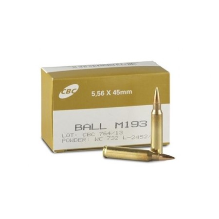 Magtech 5.56x45mm 55gr FMJ M193 50 Rounds Ammunition - 556A