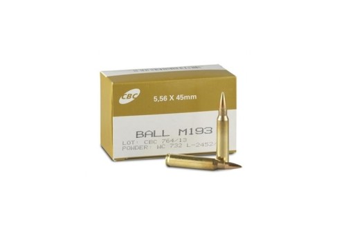 Magtech 5.56x45mm 55gr FMJ M193 50 Rounds Ammunition - 556A