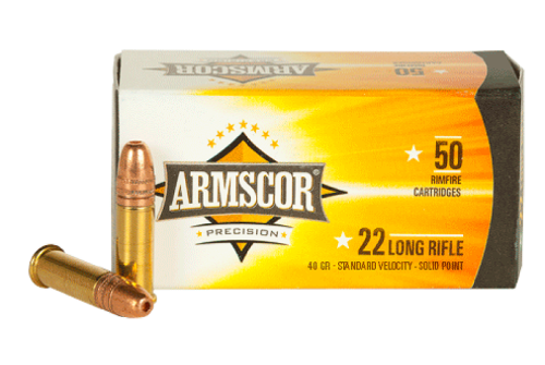 Armscor 50012PH Rimfire  22 LR 40 gr Soft Point (SP) 50 Bx