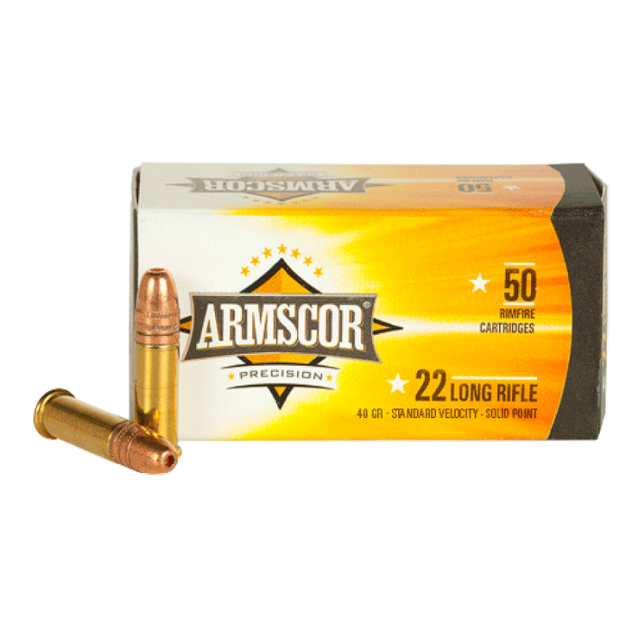 Armscor 50012PH Rimfire  22 LR 40 gr Soft Point (SP) 50 Bx