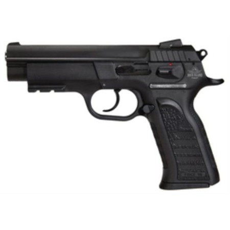 Rock Island 51655 MAPP FS 9mm Luger Caliber with 4.40 Barrel 161 Capacity Overall Black Parkerized Finish Picatinny RailBeavertail Frame Serrated Steel Slide  Black Polymer Grip UPC: 4806015516552