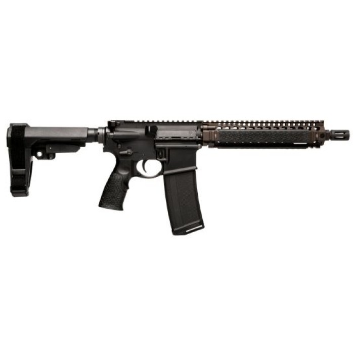 Daniel Defense MK18 5.56 NATO 30+1 AR Pistol, Anodized Matte Black - 02-088-06030