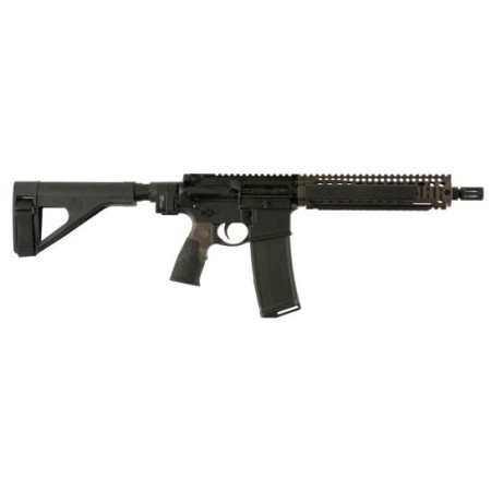 Daniel Defense MK18 Law Tactical 5.56 NATO 30+1 AR Pistol, Anodized Matte Black - 02-088-22038