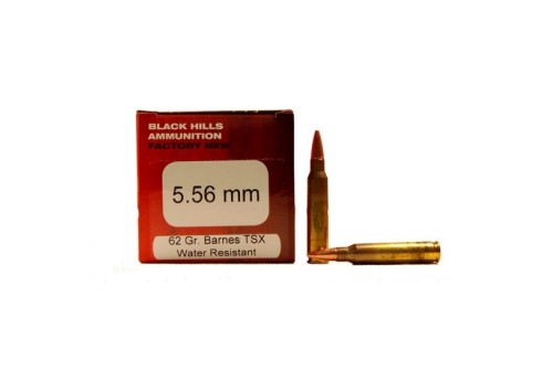 5.56X45MM NATO 62GR TSX AMMO - 5.56x45mm NATO 62gr TSX 50/Box