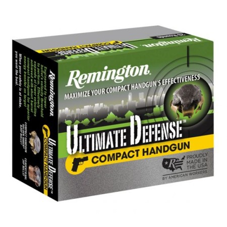 Remington Ultimate Defense Compact Handgun Ammunition .45 ACP 230 gr BJHP 20/box