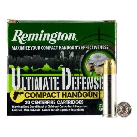 Remington Ultimate Defense .38 SPL 125Gr BJHP 20Rd