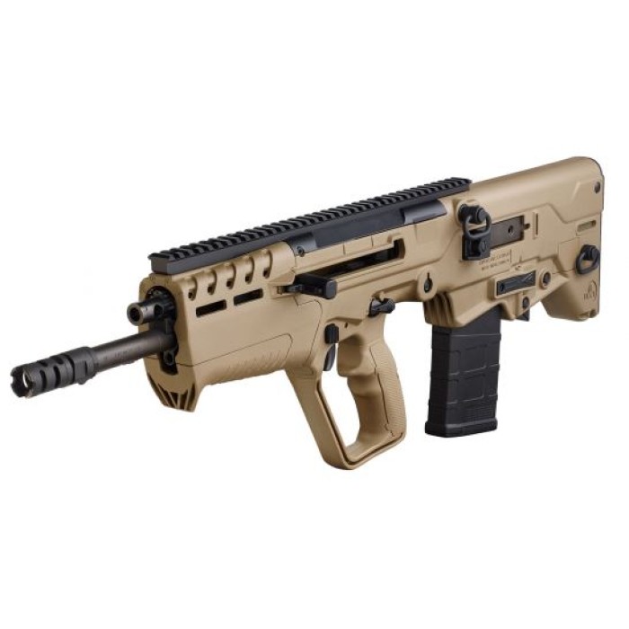 IWI Tavor 7 .308 Win/7.62 Semi-Automatic Gas Piston Action Rifle, FDE - T7FD16