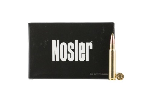 Nosler 8x57 JS Mauser 180 grain Expansion Tip Lead-Free Rifle Ammo, 20/Box - 40643