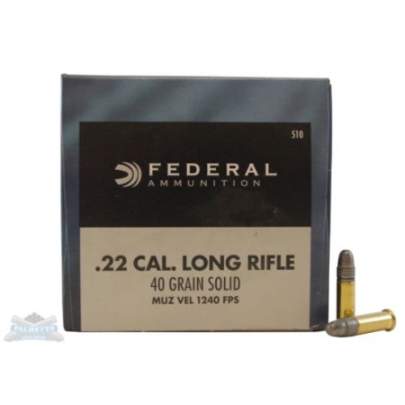 Federal 22 LR 40gr HV Championion 500 Round "Brick"