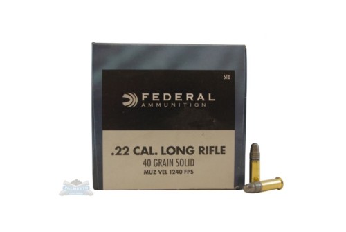 Federal 22 LR 40gr HV Championion 500 Round "Brick"