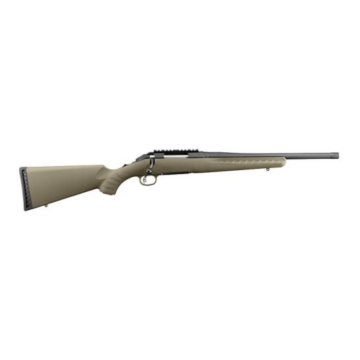 RUGER American Ranch 300 Blackout 16.1in 5rd Flat Dark Earth Synthetic Stock Bolt-Action Rifle (6968)