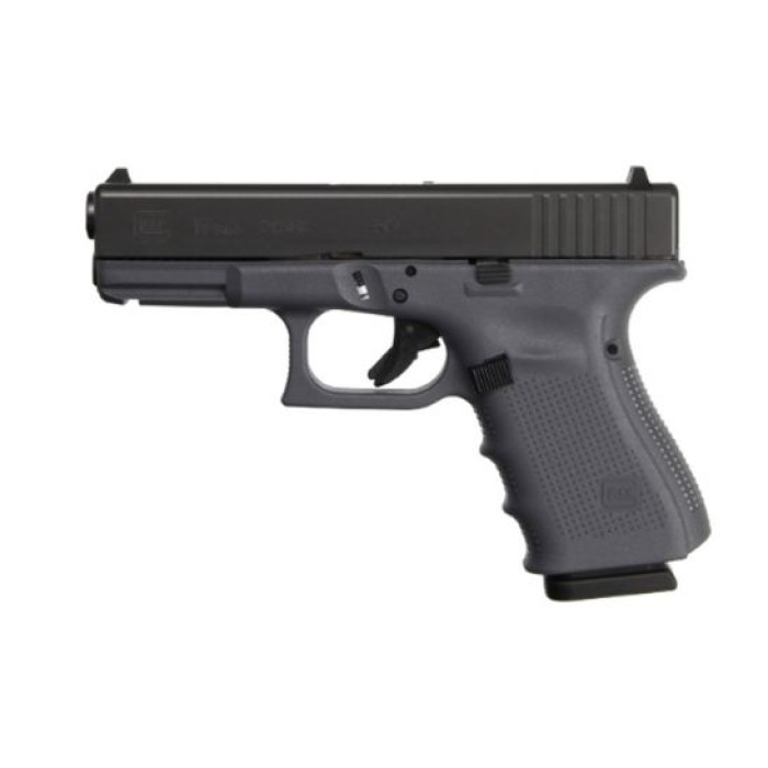 Glock 19 Gen 4 9mm Pistol, Gray