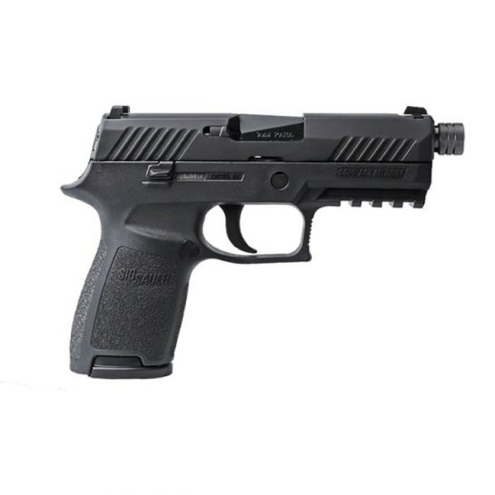 Sig Sauer P320 Compact 9mm Pistol w/Threaded Barrel - 320C-9-BSS-TB