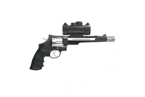 Smith & Wesson Performance Center Model 629 .44 Magnum Hunter Large .44 Mag/.44 S&W Spl Revolver, Blk - 170318
