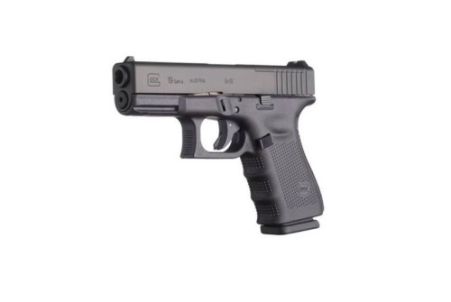 Glock 19 Gen 4 MOS 9mm Pistol, Black