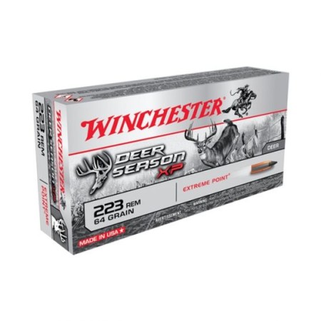 Winchester Deer Season XP .223 Remington 64 Grain Centerfire Rifle Ammunition, 20rds - X223DS