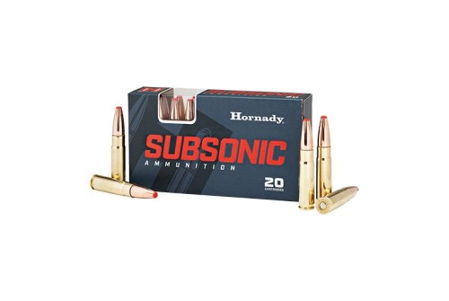 Hornady Subsonic 300 Blackout 190gr SUB-X 20rds Ammunition - 80877