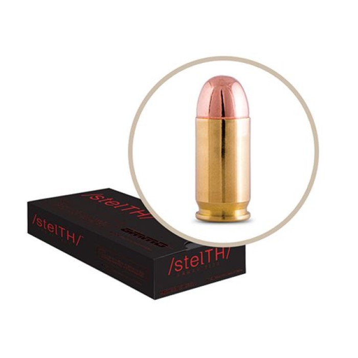 Ammo Inc STELTH 9mm 147gr TMJ Subsonic 50 Rds Ammunition - 9147TMC-STL