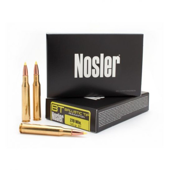 Nosler 270 Win 140gr Ballistic Tip 20 Rnds - 40055